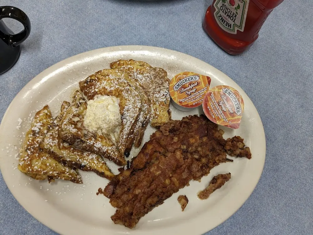 French Toast with Corned Beef Hash