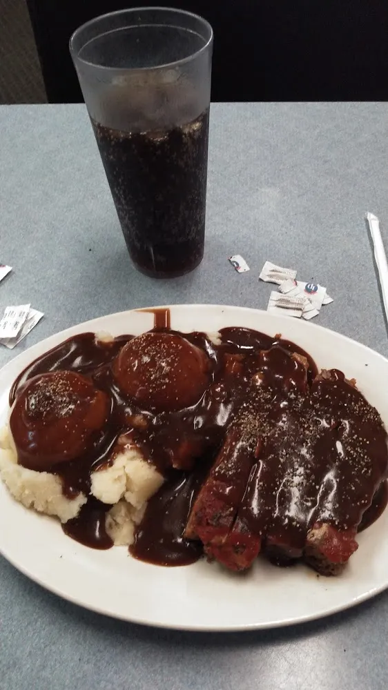 Meatloaf and Home Made Mashed Potatoes